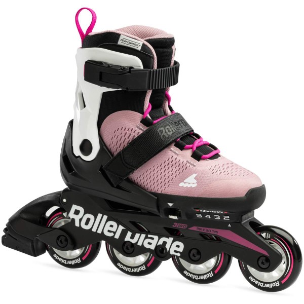 Rollerblade Microblade Kinder Inline Skates rosa weiß