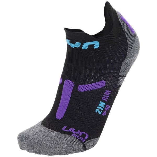 UYN Lady Run 2in Socks Damen Laufsocken schwarz