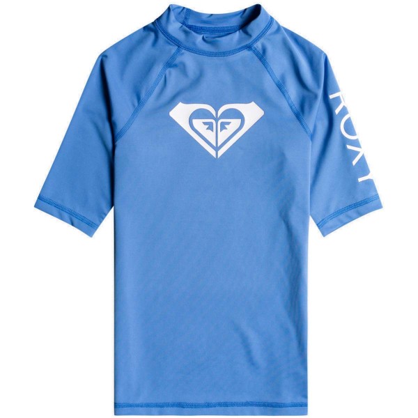 Roxy Whole Hearted SS Kinder Funktionsshirt blau