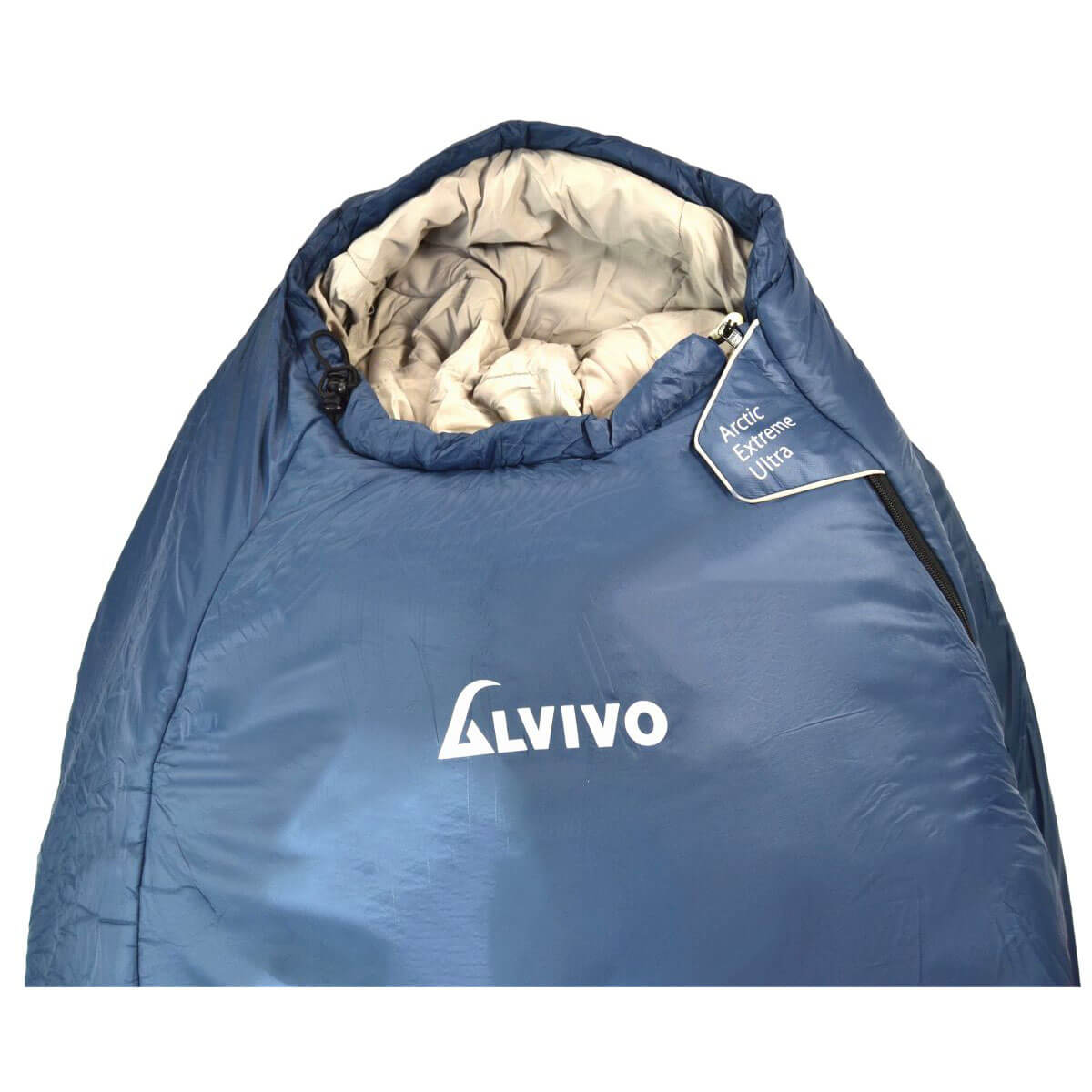 Alvivo Arctic Extreme 200 Polyester Schlafsack blau 