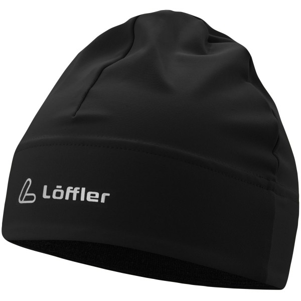 Löffler Mono Hat Race Elastic Warm Mütze schwarz
