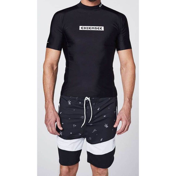 Chiemsee Awesome Swimshirt Funktionsshirt schwarz