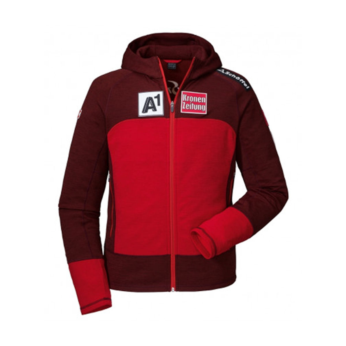 Schöffel Trentino Austrian 2018 Fleece Jacket Red 