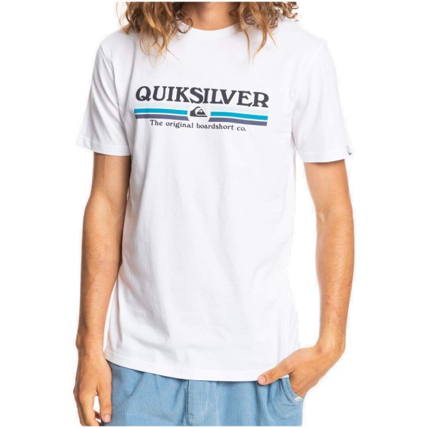 Quiksilver Lined Up T-Shirt weiß
